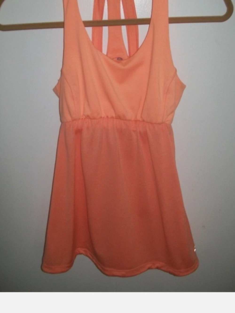 Champion Peach Drawstring Racerback Tank - Picture 4 of 6